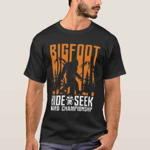 Camiseta BIGFOOT Divertido esconderse y buscar