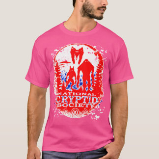 Camiseta Bigfoot Dogman Mothman Ufo Sociedad Nacional Cript