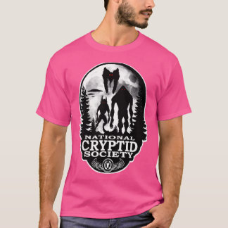 Camiseta Bigfoot Dogman Mothman Ufo Sociedad Nacional Cript