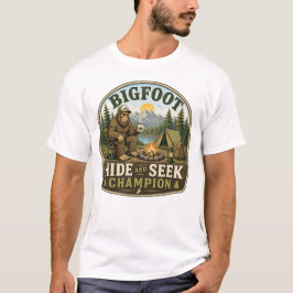 Camiseta Bigfoot - El Campeón de Escondite