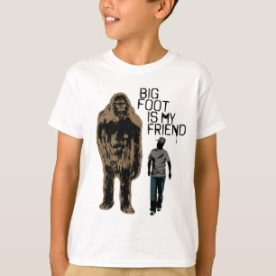 Camiseta Bigfoot es mi amigo