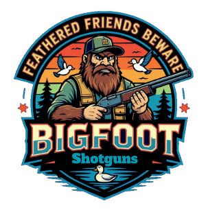 Camiseta Bigfoot Escopetas Amigos Emplumados Cuidado