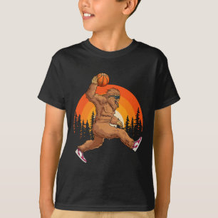 Camiseta Bigfoot Esqueleto Vintage Retro Ller Sasquatch Pie