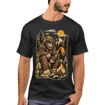 Bigfoot Fogata Malvavisco Vintage Al Aire Libre