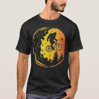 Bigfoot Fullmoon Funny Bicicleta Sasquatch Hombres