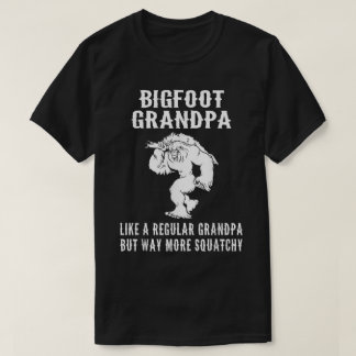 Camiseta Bigfoot Grandpa Funny Squatchy Design
