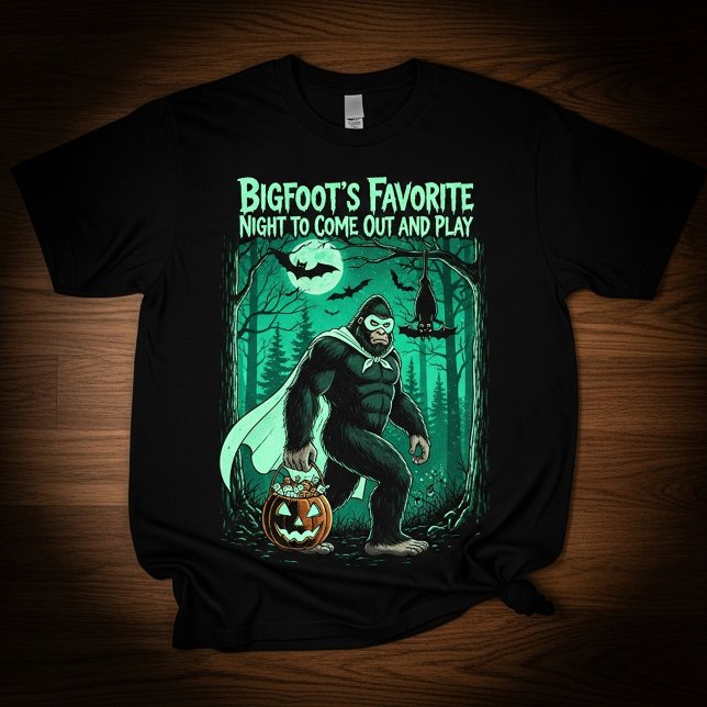 Camiseta Bigfoot Halloween T-Shirt | Funny Sasquatch Quote  (Subido por el creador)
