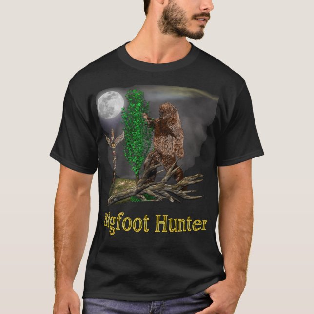 Camiseta Bigfoot Hunter (Anverso)