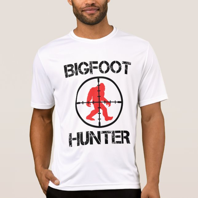 Camiseta Bigfoot Hunter Funny Bigfoot Lover (Anverso)