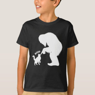Camiseta Bigfoot Juguetón Gato de Pelo Largo Boop 