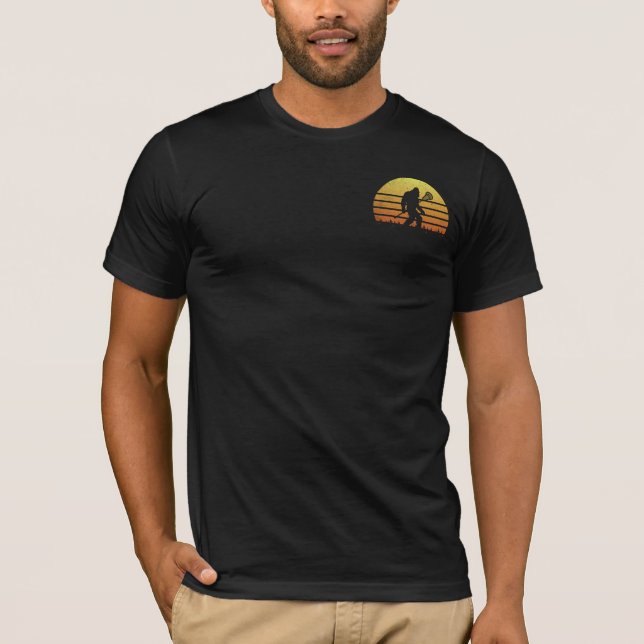 Camiseta Bigfoot Lacrosse Retro (Anverso)