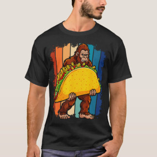 Camiseta Bigfoot Llevando Taco Divertido Cinco De Mayo Chic
