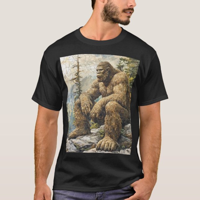 Camiseta Bigfoot masculino (Anverso)