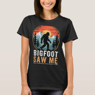 Camiseta Bigfoot Me Vio Pero Nadie Le Cree Humor Divertido