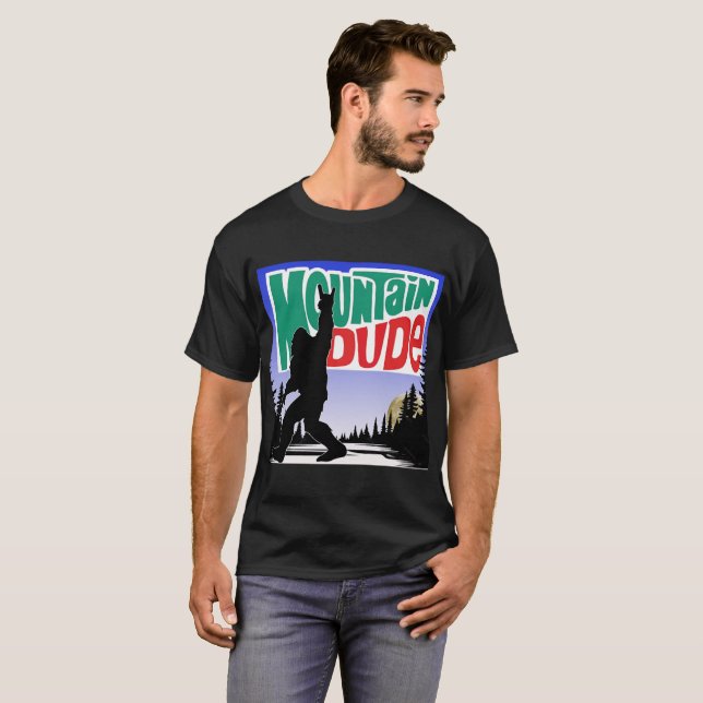 Camiseta BigFoot Mountain Dude (Anverso completo)
