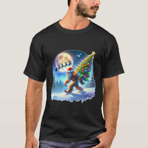 Camiseta Bigfoot Navidad Santa Fiesta Sasquatch Navidad