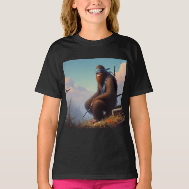 Camiseta Bigfoot Ninja (Anverso)