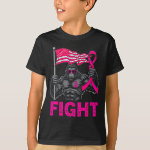 Camiseta Bigfoot Nk Cinta Lucha Contra El Cáncer De Mama Co