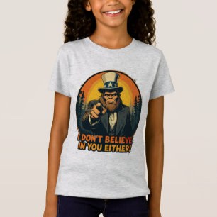 Camiseta Bigfoot no cree en ti tampoco es gracioso