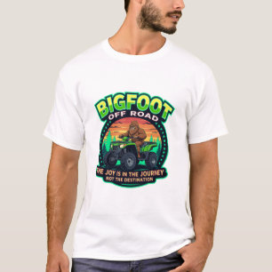 Camiseta Bigfoot Off Road La alegría está en El Viaje