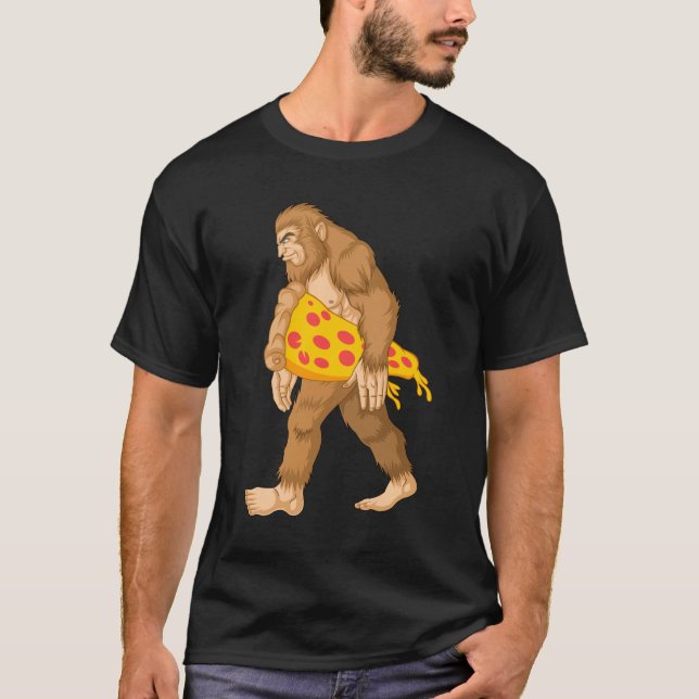 Camiseta bigfoot pizza (Anverso)