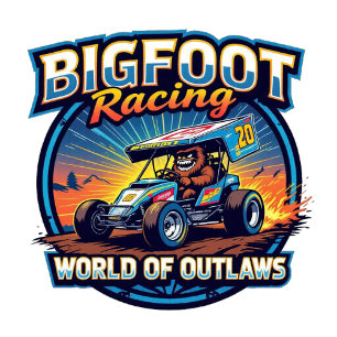 Camiseta Bigfoot Racing Mundo de Forajidos