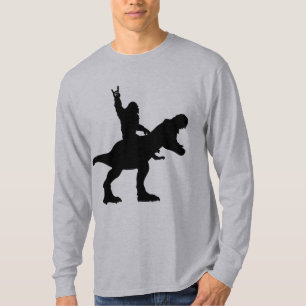 Camiseta Bigfoot Riding T-Rex