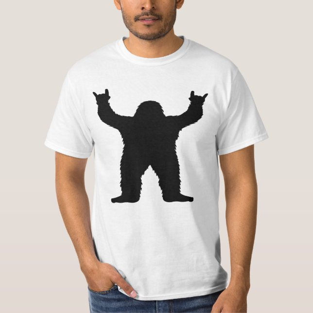 Camiseta Bigfoot Rock On (Anverso)