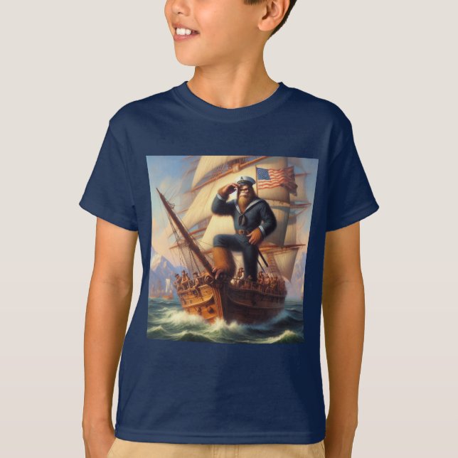 Camiseta Bigfoot Sailor (Anverso)