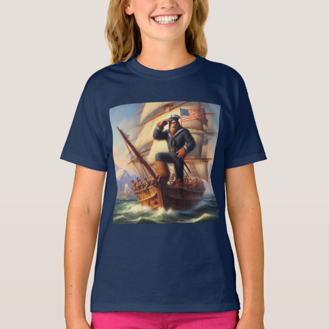 Camiseta Bigfoot Sailor (Anverso)