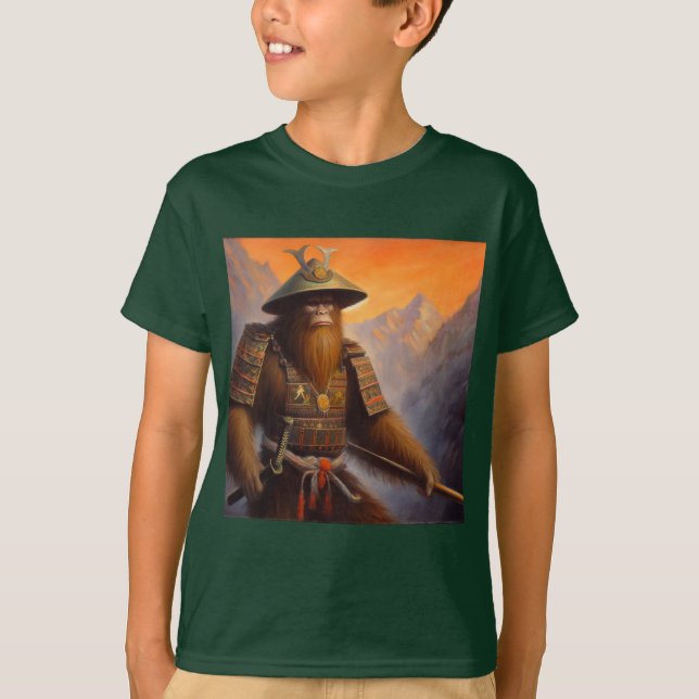 Camiseta Bigfoot Samurai (Anverso)