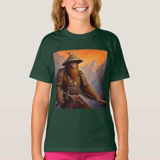 Camiseta Bigfoot Samurai (Anverso)