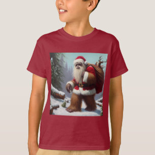 Camiseta Bigfoot Santa Claus