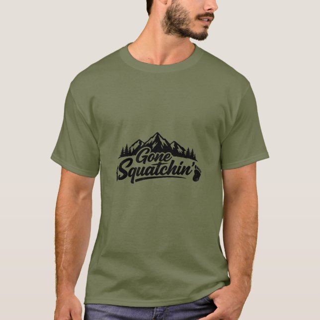 Camiseta Bigfoot Sasquatch (Anverso)