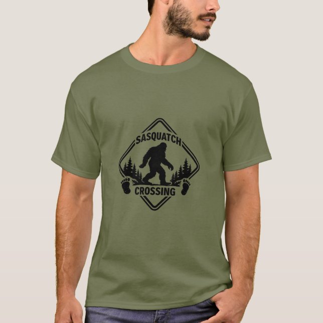 Camiseta Bigfoot Sasquatch (Anverso)