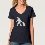 Camiseta Bigfoot Sasquatch Golf Clubes Funny Golfing<br><div class="desc">Clubes de golf Bigfoot Sasquatch Hombres de Golfista divertidos</div>