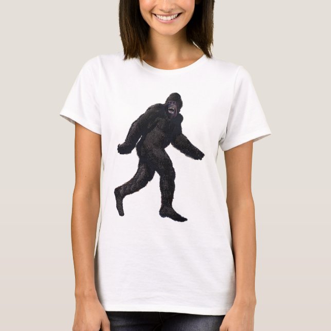 Camiseta Bigfoot Sasquatch Yetti (Anverso)