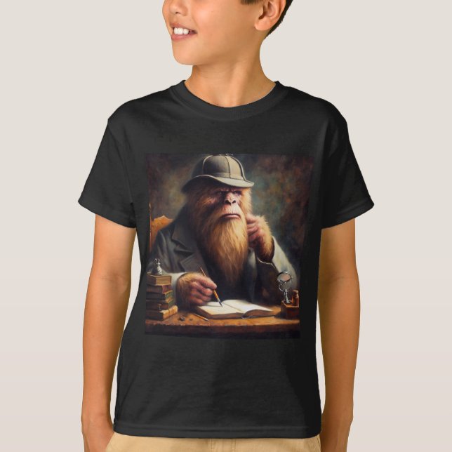 Camiseta Bigfoot Sherlock Holmes (Anverso)