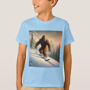 Camiseta Bigfoot Snowboarding