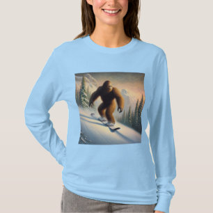 Camiseta Bigfoot Snowboarding