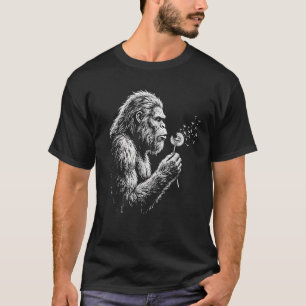 Camiseta Bigfoot Soplando Deseos Diente de León Vintage Sas