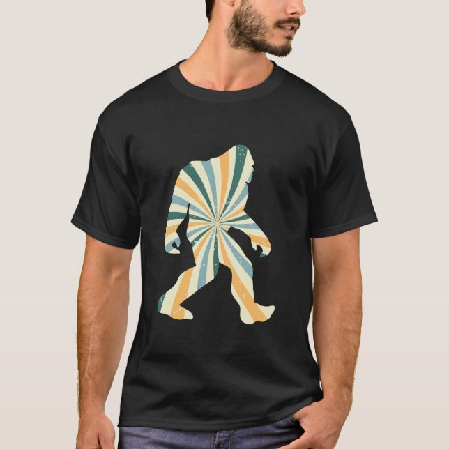 Camiseta Bigfoot Squatchy Estilo Retro 90s (Anverso)