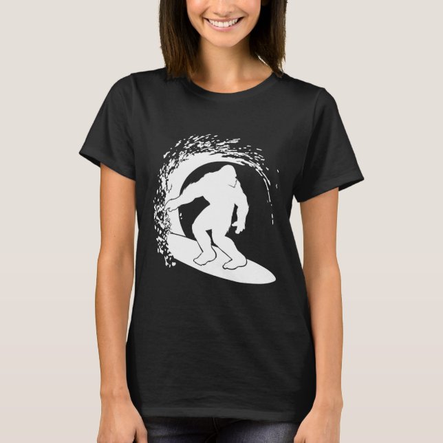 Camiseta Bigfoot Surfing  (Anverso)