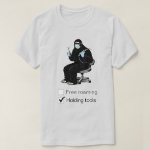 Camiseta Bigfoot trabaja en una clínica dental
