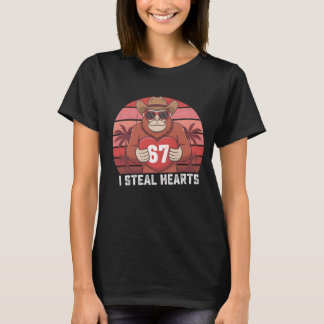 Camiseta Bigfoot Valentine PNG Sublimation Design