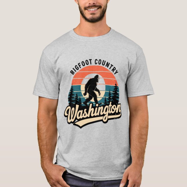 Camiseta Bigfoot Washington (Anverso)