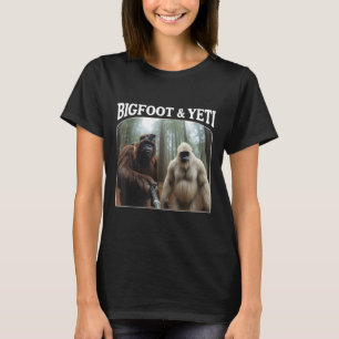 Camiseta Bigfoot y Yeti divertidos Vlogs de Sasquatch Bigfo