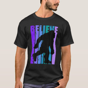 Camiseta Bigfoot Yeti Muñeco de Nieve Divertido Hombres Ado