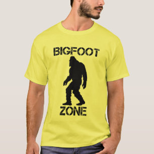 Camiseta Bigfoot Zone Funny Bigfoot
