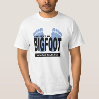 Camiseta ¡Bigfooter - creo en Bigfoot!
